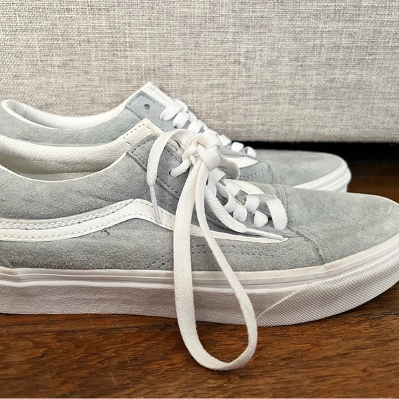 Like new blue suede Vans - Picture 2 of 4